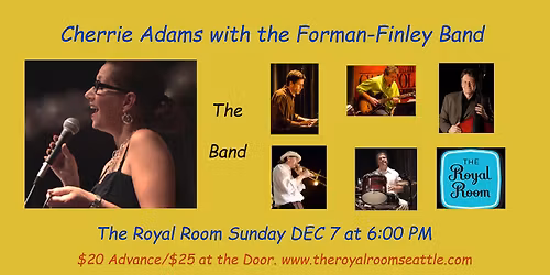 Cherrie Adams with The Forman-Finley Band