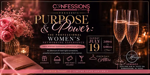 Purpose & Power: The Professional Women\u2019s Networking Experience