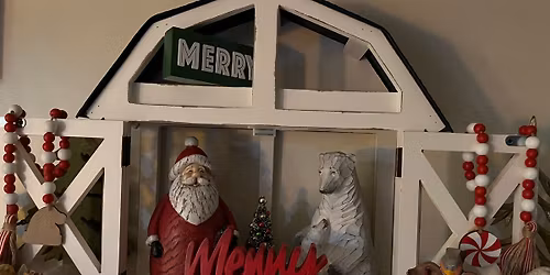 Christmas party with Santa and Mrs. Claus