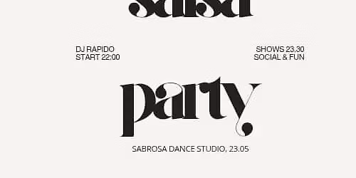 SALSA PARTY w Sabrosie