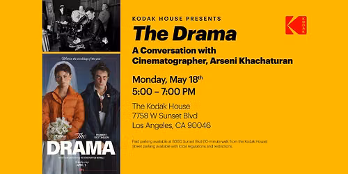 The Drama - A Conversation with Cinematographer, Arseni Khachaturan