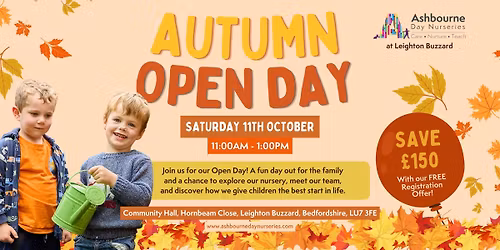 Autumn Nursery Open Day 💜🍁