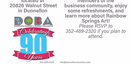 Business After Hours: Rainbow Springs Art