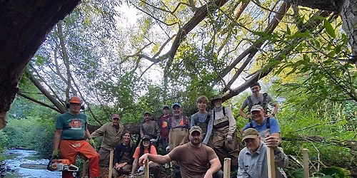 Middle Grand Chapter's August 12 In-Stream Volunteer Worknight
