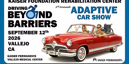 KFRC Adaptive Car Show and Transportation Expo - September 12th
