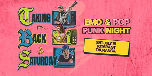 Taking Back Saturday: Emo & Pop Punk Night - Tauranga