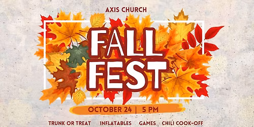 Fall Fest - Trunk-or-treat & more!