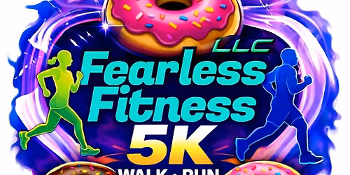 Fearless Fitness Donut Judge Me 5K Cancer Walk\/Run