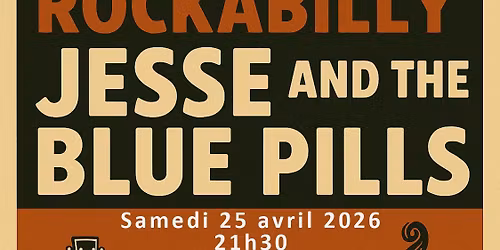Rockabilly Night avec JESSE and THE BLUE PILLS