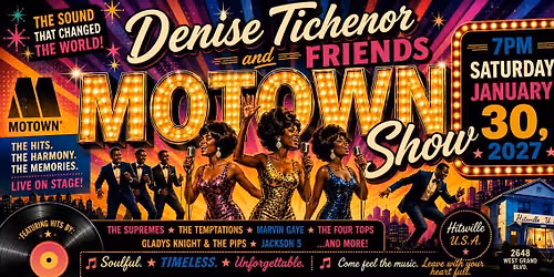 Denise Tichenor and Friends Motown Show at Carolina Civic Center Historic Theater