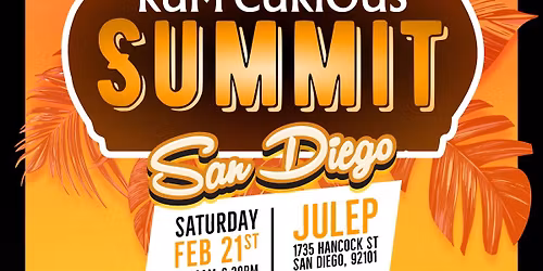 The Rum Curious Summit 2026 - San Diego