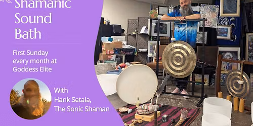 Monthly Healing Sound Bath with Hank Setala