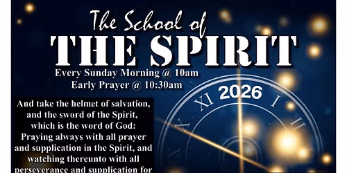 School of The Spirit 2026