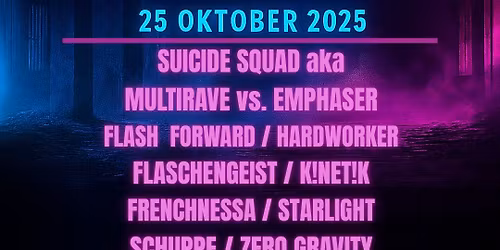 VARIED Events pres. TASK FORCE X