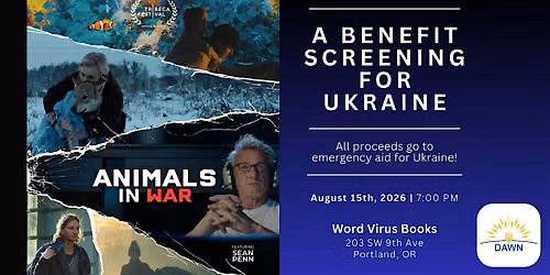 Animals in War Benefit Screening