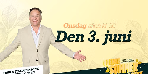 3. juni kl. 20 \u00bb Odense Sommerrevy 2026