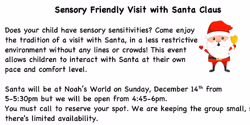 Sensory Friendly Santa