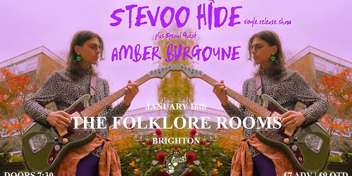 Eastwood Events: 'Stevoo Hide Single Release Show'