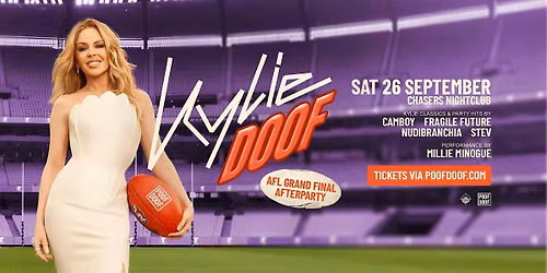 Kylie Doof - Sat 26th September
