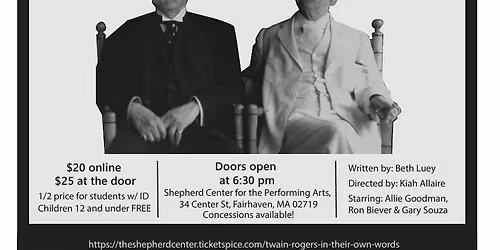 Rogers & Twain \u201c In Their Own Words\u201d