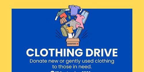 Epiphany of Our Lord Clothing Drive Collection Day