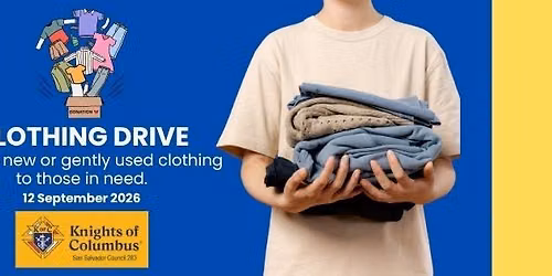 Epiphany of Our Lord Clothing Drive Collection