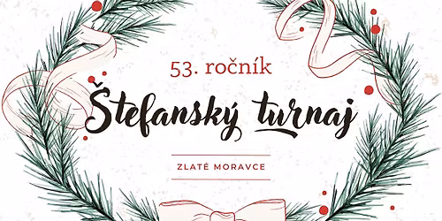 \u0160tefansk\u00fd turnaj 2025