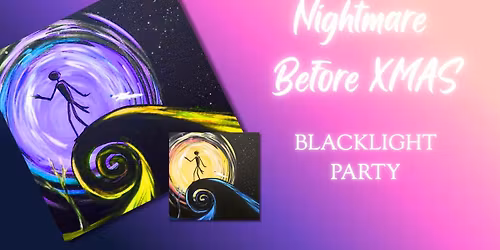 Nightmare Before XMAS BLACKLIGHT Party! *FOOD TRUCK NIGHT*