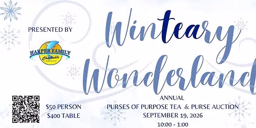 Winteary Wonderland Purses of Purpose Tea