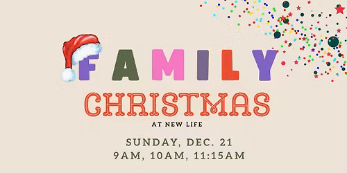 Family Christmas at New Life