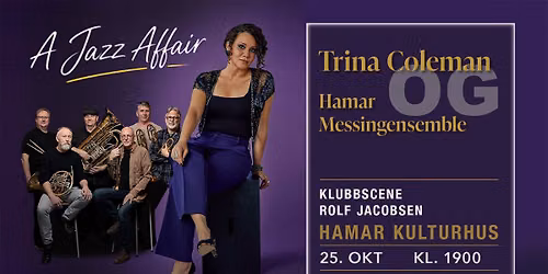 Trina Coleman & Hamar messingensemble: A jazz Affair