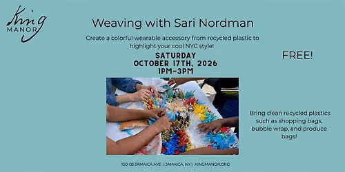 Weaving with Sari Nordman