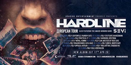 HARDLINE - European Tour 2026