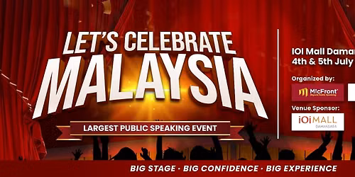 Malaysia's Largest Public Speaking Event