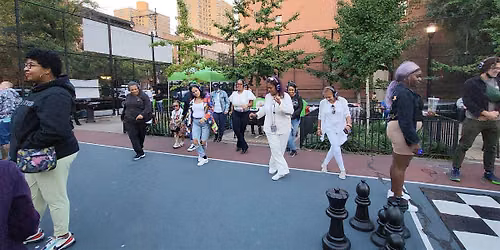 Silent Disco at P.S 155 Playground
