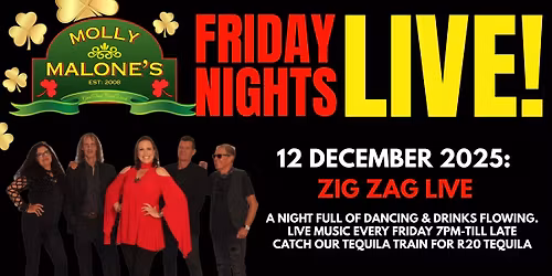 \ud83c\udfb8 FRIDAY NIGHT'S LIVE @MOLLYS \ud83c\udfb6