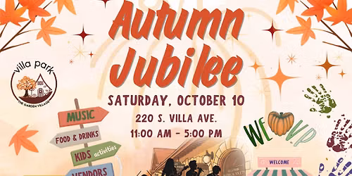 Villa Park 4th Annual Autumn Jubilee