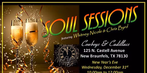 New Year's Eve with SOUL SESSIONS
