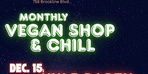 Yule Party & Gift Shop (at Monthly Vegan Shop & Chill)