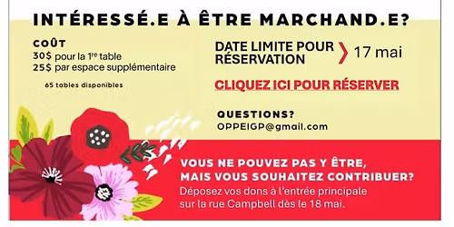 March\u00e9 printanier - Spring Market