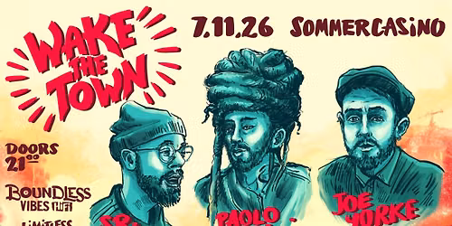 WAKE THE TOWN: SR.WILSON, PAOLO BALDINI DUBFILES & JOE YORKE