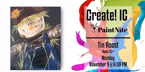 Paint Nite at Tin Roost: Harvest Scarecrow