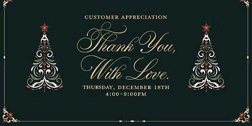 THANK YOU, WITH LOVE