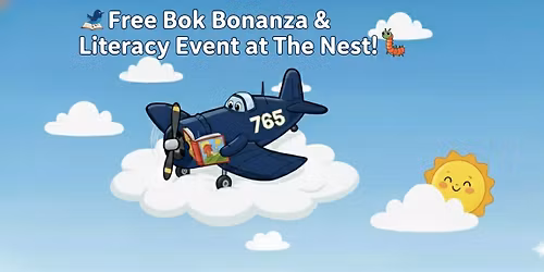 \ud83d\udcda Free Book Bonanza & Literacy Event at The Nest! \ud83d\udc1b
