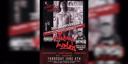 Mickey Avalon at Tracyton Movie House (21+)