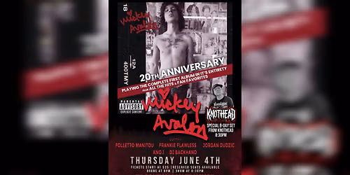 Mickey Avalon at Tracyton Movie House (21+) — Tracyton Movie House