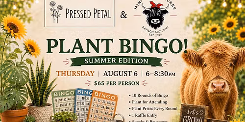 Plant BINGO - Mini Mitten Acres