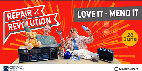 Wastebusters Repair Revolution - W\u0101naka
