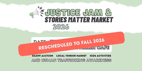 Justice Jam 2026 (7th Annual) Part 1: Stories Matter Market