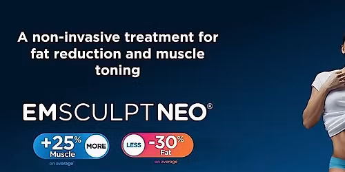 Healthy for the HOLIDAYS! December DEMO Event for EMSCULPT & EMSELLA!